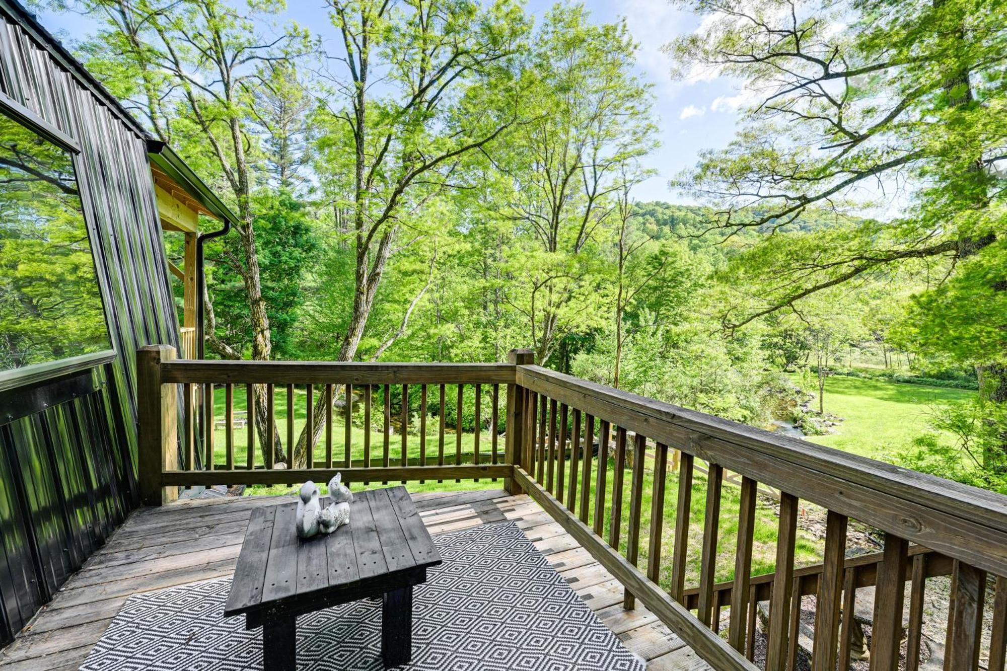 Highlands Cabin On Buck Creek About 8 Mi To Town! Villa Eksteriør billede