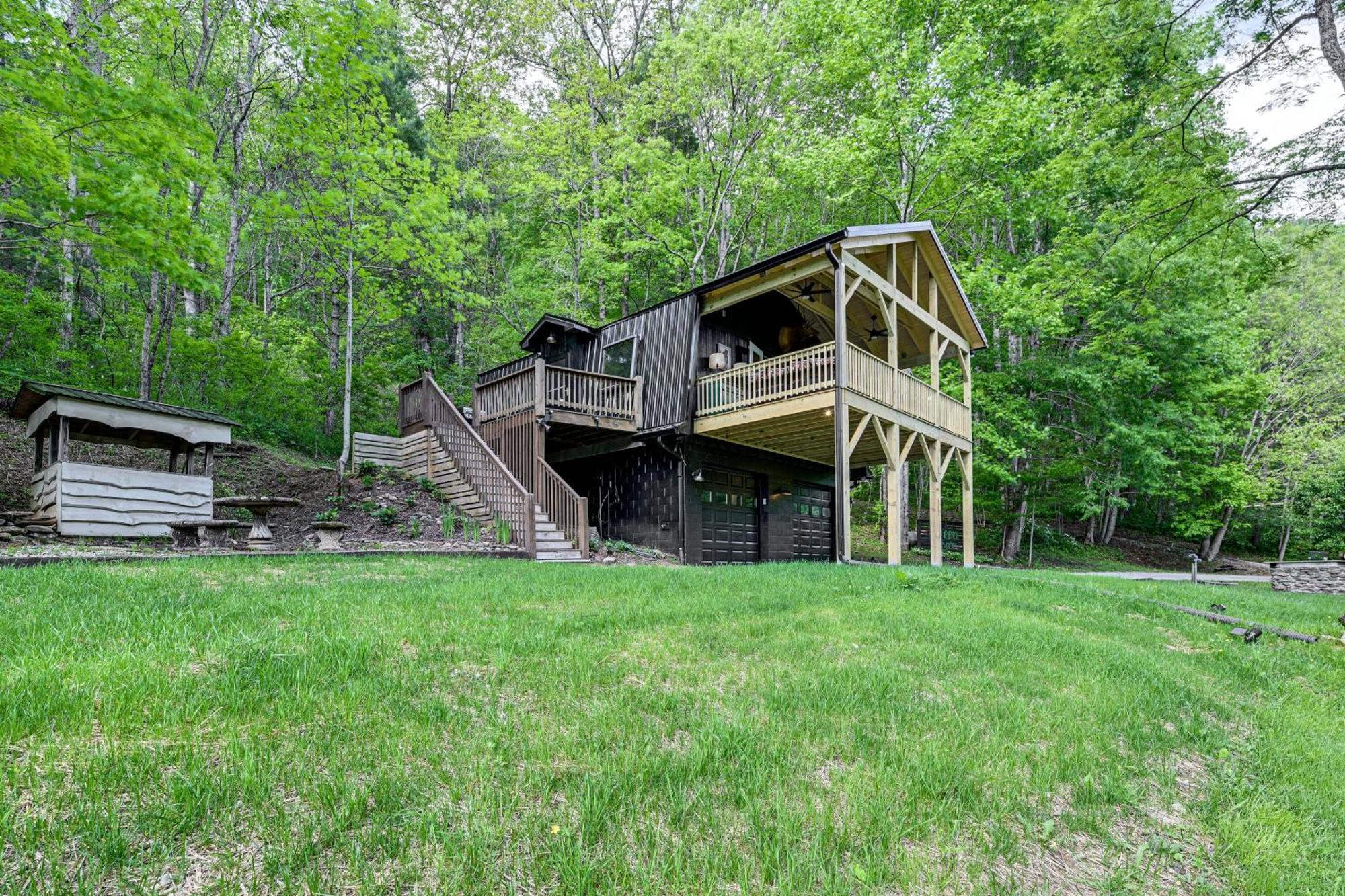 Highlands Cabin On Buck Creek About 8 Mi To Town! Villa Eksteriør billede