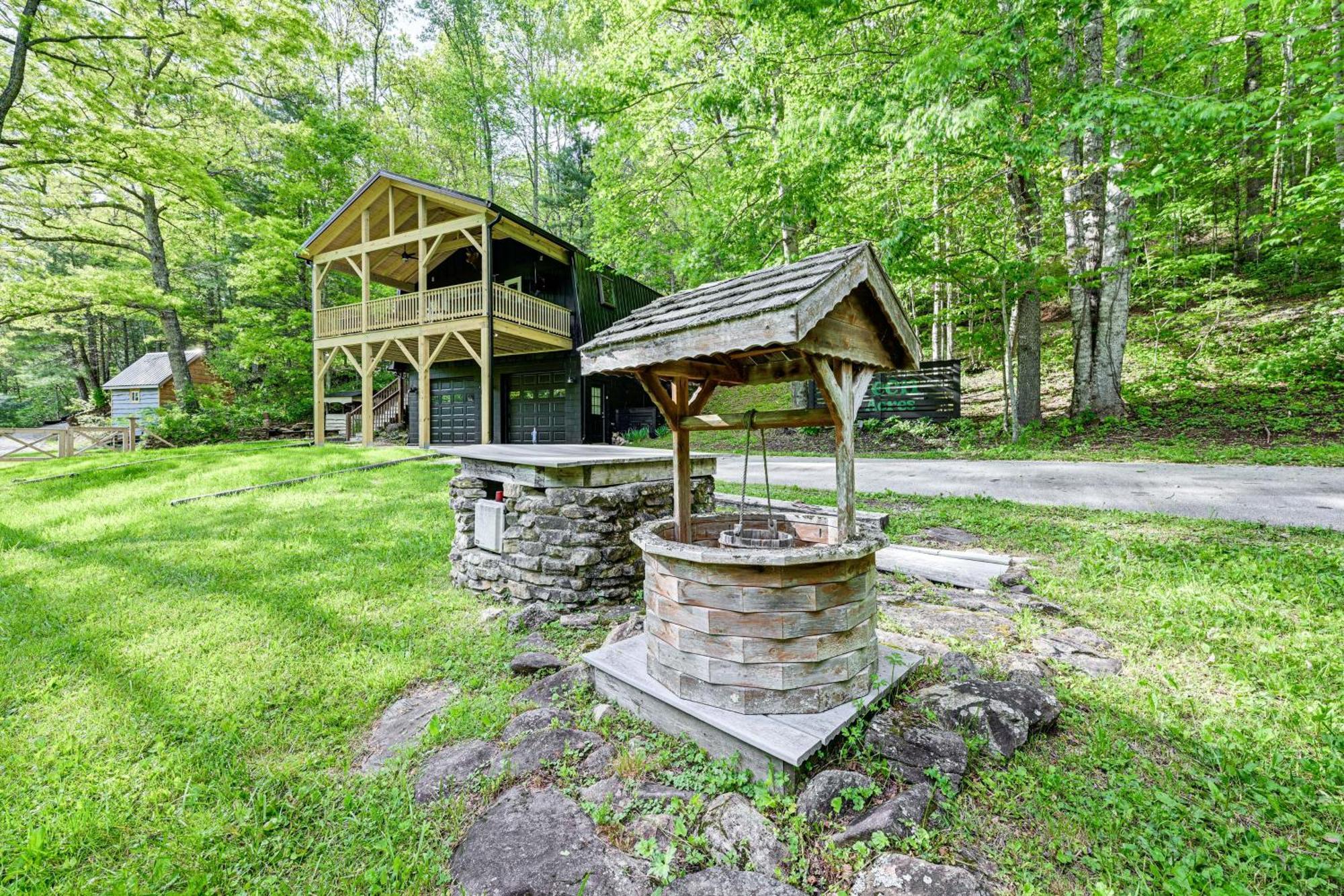 Highlands Cabin On Buck Creek About 8 Mi To Town! Villa Eksteriør billede