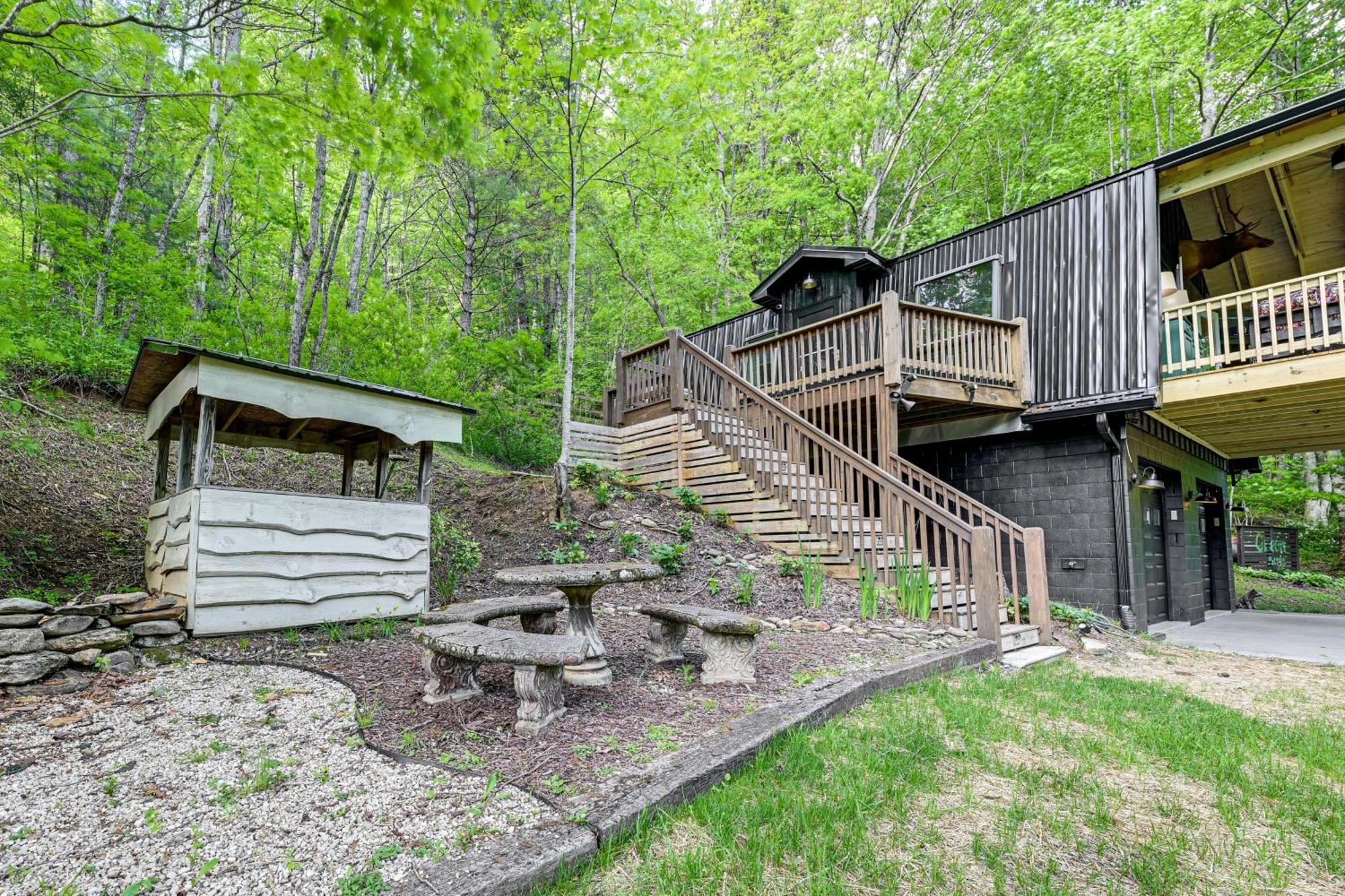 Highlands Cabin On Buck Creek About 8 Mi To Town! Villa Eksteriør billede